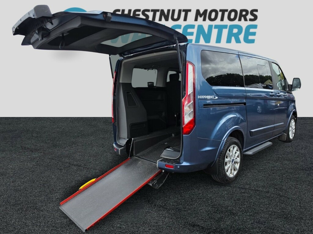 Ford Tourneo Custom Wheelchair Accessible Vehicle Tourneo Custom Titan Blue