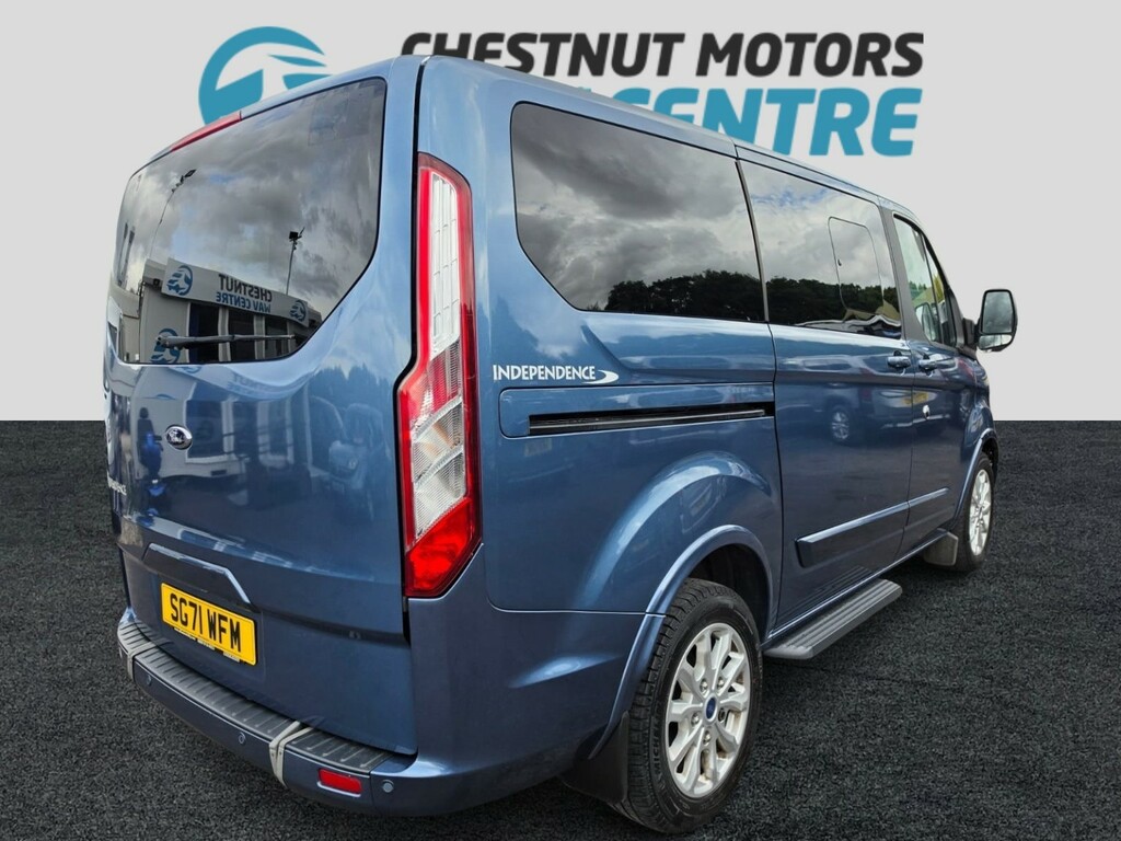 Ford Tourneo Custom Wheelchair Accessible Vehicle Tourneo Custom Titan Blue #6