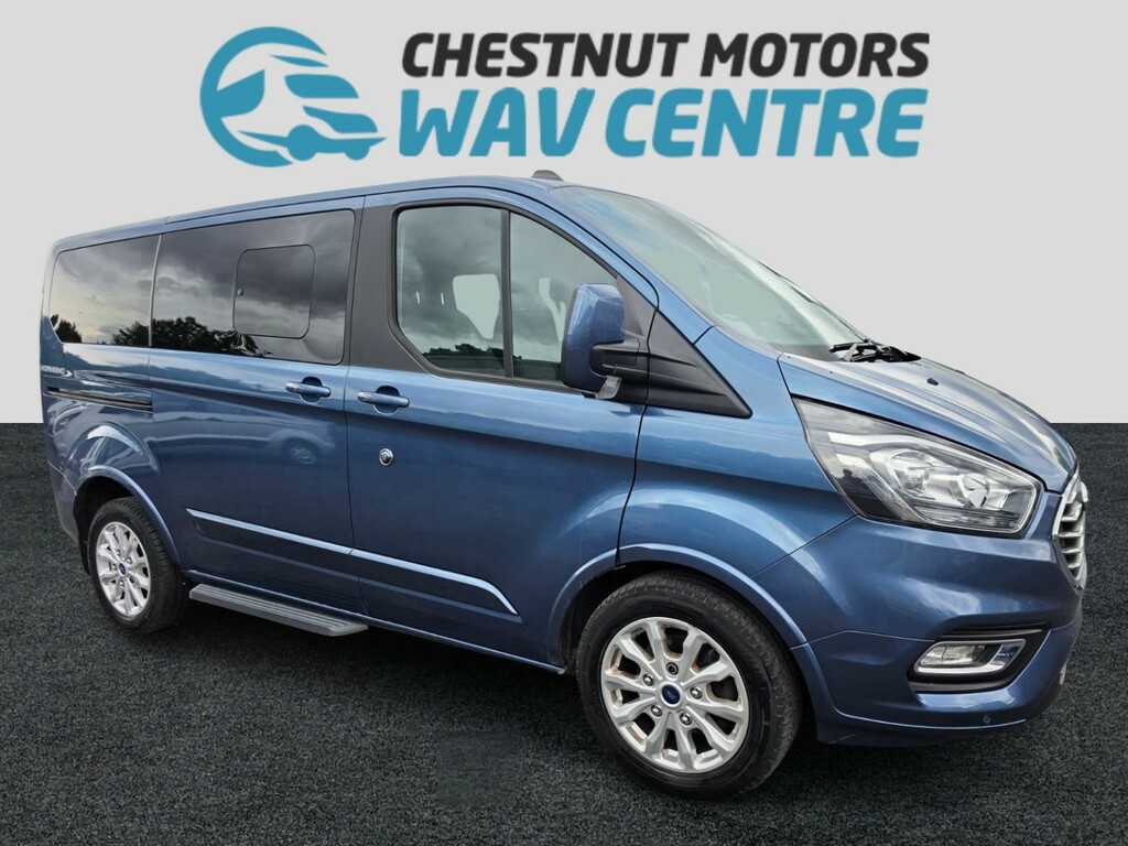 Ford Tourneo Custom Wheelchair Accessible Vehicle Tourneo Custom Titan Blue #4