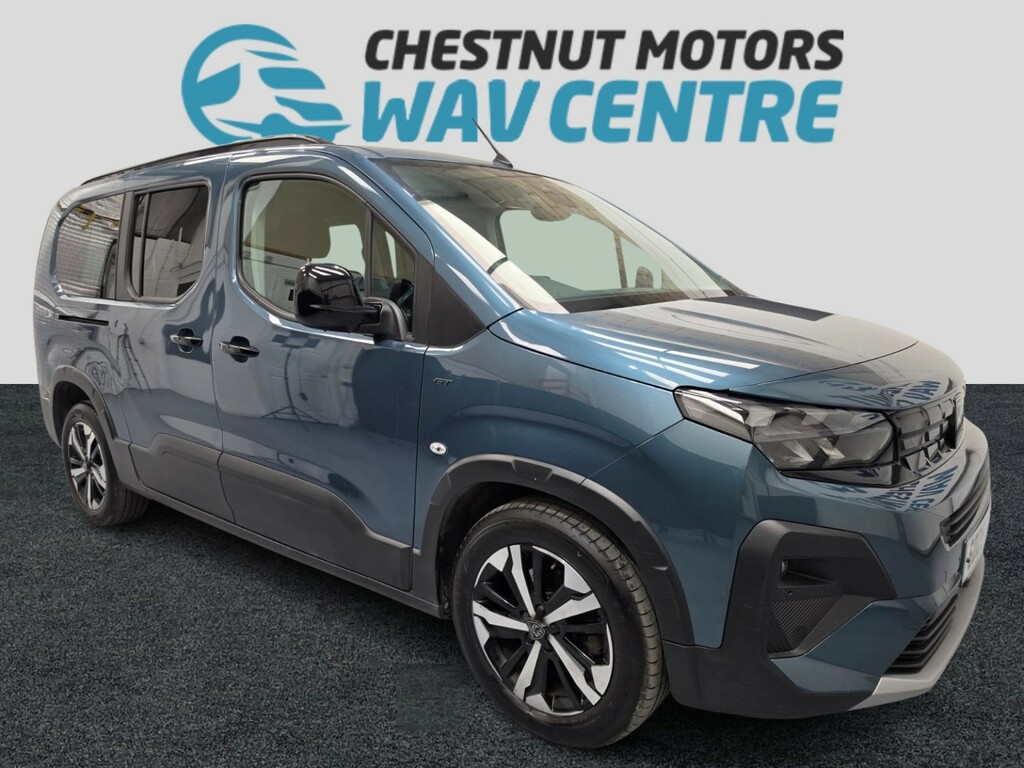 Peugeot Rifter Rifter Gt Wav Wheelchair Access 1.5 5 Seats Blue #4