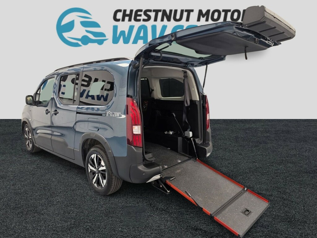 Peugeot Rifter Rifter Gt Wav Wheelchair Access 1.5 5 Seats Blue #2