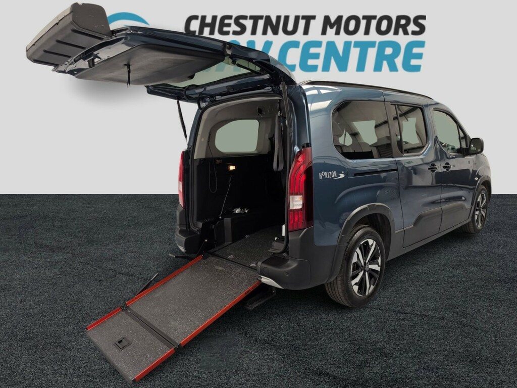 Peugeot Rifter Rifter Gt Wav Wheelchair Access 1.5 5 Seats Blue
