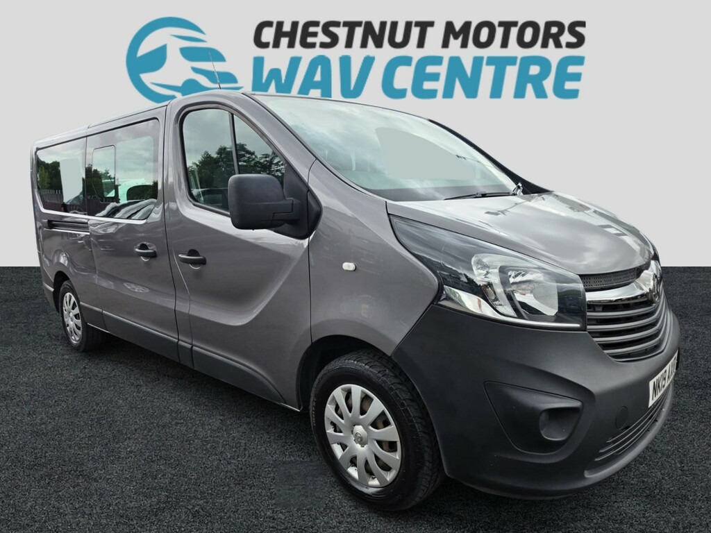 Vauxhall Vivaro Vivaro Wav Wheelchair Access 1.6 6 Seats 20 Grey #3