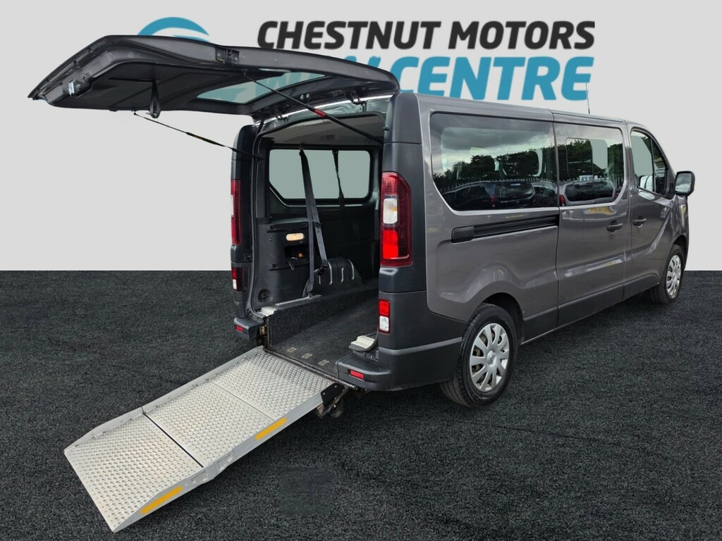 Vauxhall Vivaro Vivaro Wav Wheelchair Access 1.6 6 Seats 20 Grey