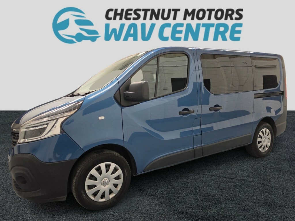 Renault Trafic Trafic Wav Wheelchair Access 2.0 3 Seats L1 Blue #4