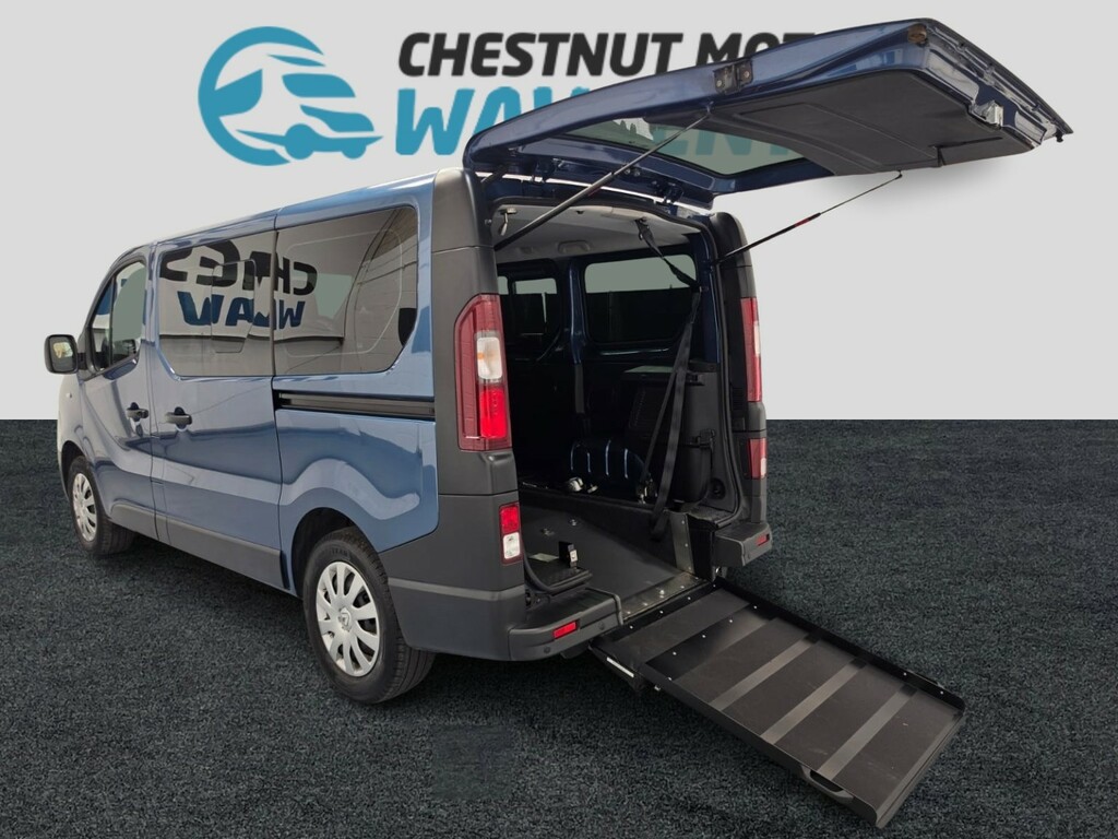 Renault Trafic Trafic Wav Wheelchair Access 2.0 3 Seats L1 Blue