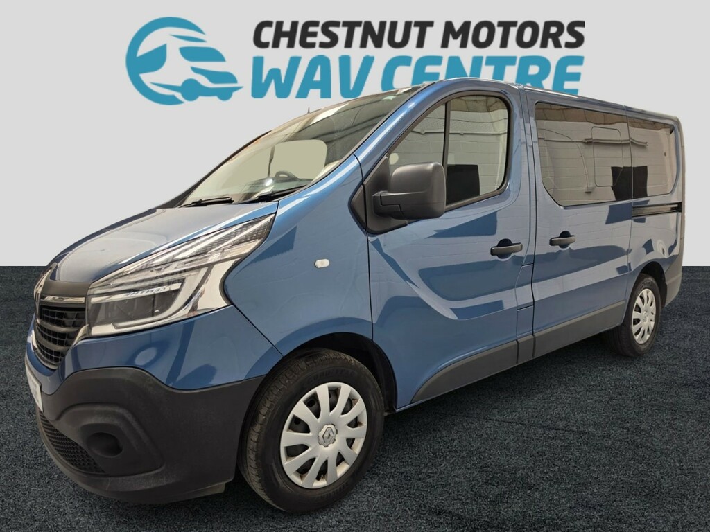 Renault Trafic Trafic Wav Wheelchair Access 2.0 3 Seats L1 Blue #2
