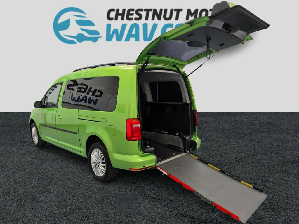 Volkswagen Caddy Maxi Life Wheelchair Accessible Vehicle Caddy Wav Wheelchair Green