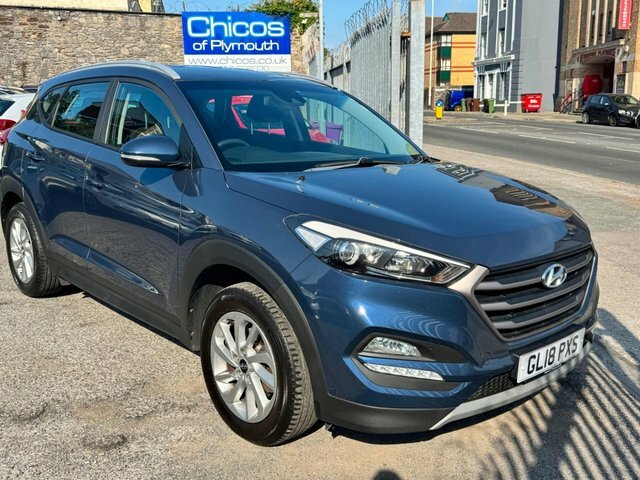 Hyundai Tucson 2018 1.7 Crdi Blue Drive Se Nav Suv Man GL18PXS Blue