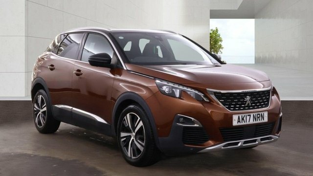 Peugeot 3008 2017 1.6 Bluehdi Gt Line Suv Eur AK17NRN Brown