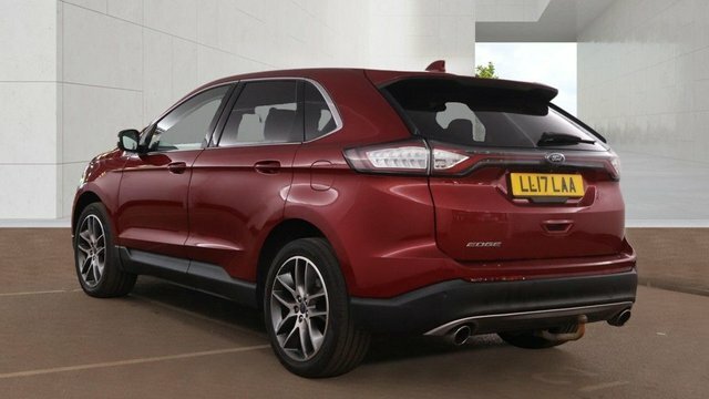 Ford Edge 2017 2.0 Tdci Titanium Suv Powershift A Red #4