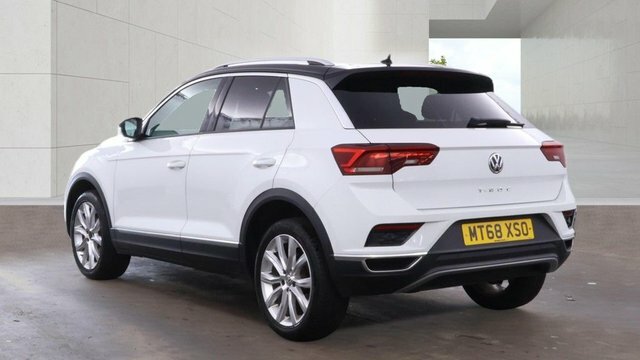 Volkswagen T-Roc 2018 1.5 Tsi Gpf Evo Sel Suv Eur White #5