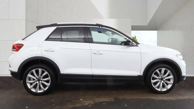 Volkswagen T-Roc 2018 1.5 Tsi Gpf Evo Sel Suv Eur White #4