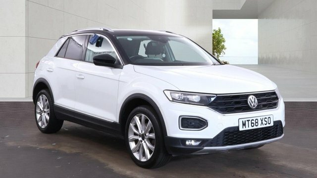 Volkswagen T-Roc 2018 1.5 Tsi Gpf Evo Sel Suv Eur White #2