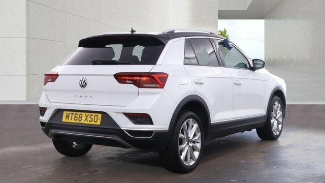 Volkswagen T-Roc 2018 1.5 Tsi Gpf Evo Sel Suv Eur White #3