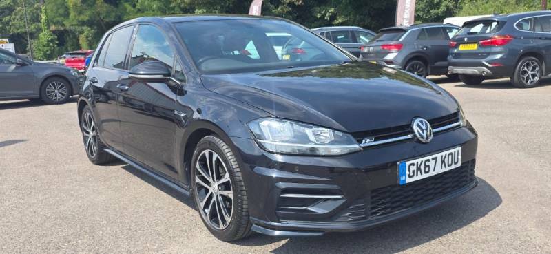 Volkswagen Golf 1.5 Tsi Evo 150 R-line Dsg Black #3