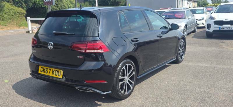 Volkswagen Golf 1.5 Tsi Evo 150 R-line Dsg Black #4