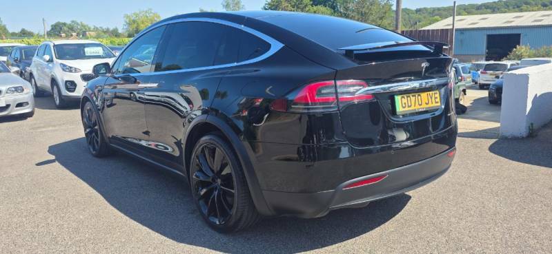 Tesla Model X Long Range Awd - 2021 70 Black #5
