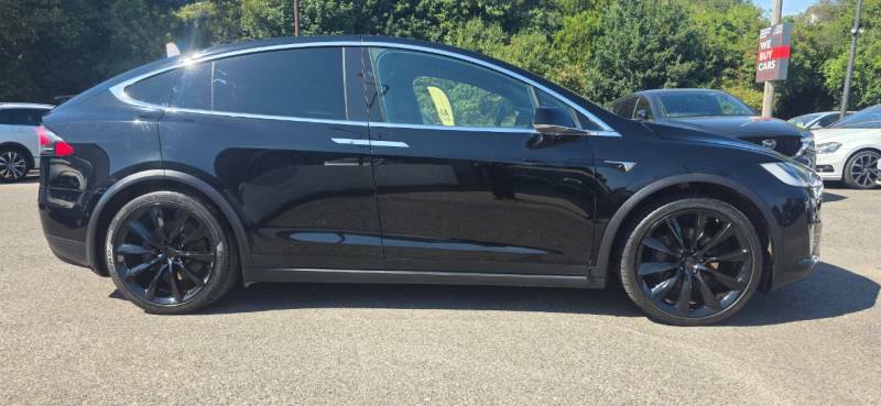 Tesla Model X Long Range Awd - 2021 70 Black #6