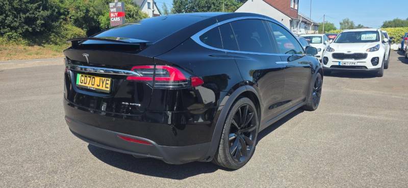 Tesla Model X Long Range Awd - 2021 70 Black #4