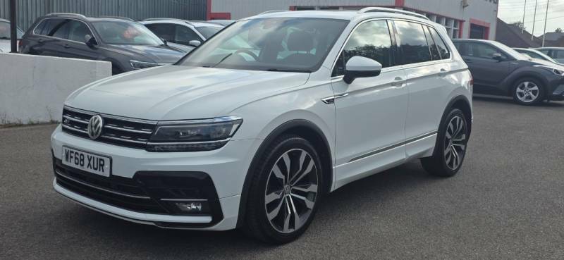 Volkswagen Tiguan 2.0 Tdi 150 R-line Dsg - 2018 68 White #2