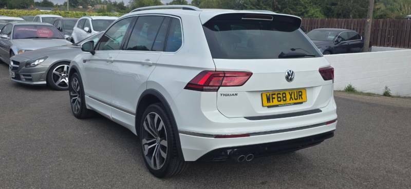 Volkswagen Tiguan 2.0 Tdi 150 R-line Dsg - 2018 68 White #4