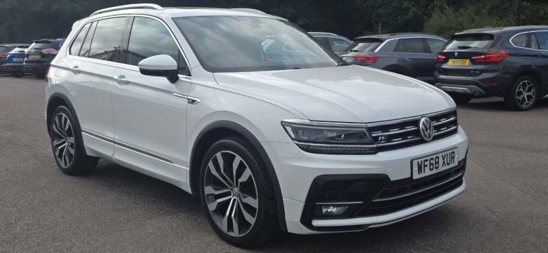 Volkswagen Tiguan 2.0 Tdi 150 R-line Dsg - 2018 68 White #3