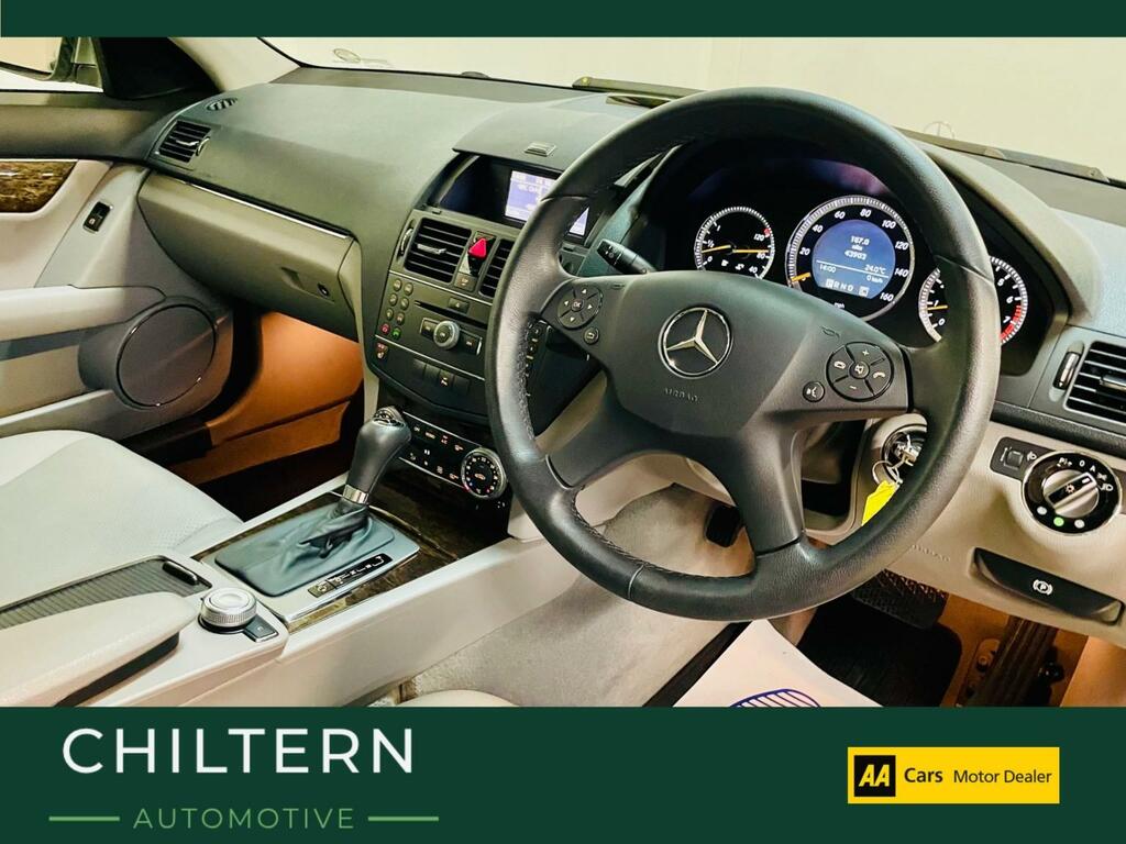 Mercedes-Benz C Class 1.8 C180k Elegance Silver #4