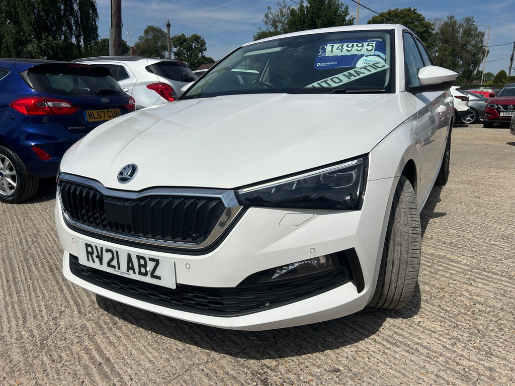 Skoda Scala 1.5 Tsi Se Hatchback Dsg 150 Ps White #8