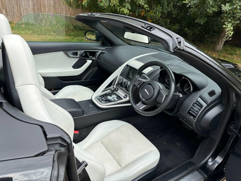 Jaguar F-Type 3.0 V6 Convertible Euro 6 S S 3 White #36