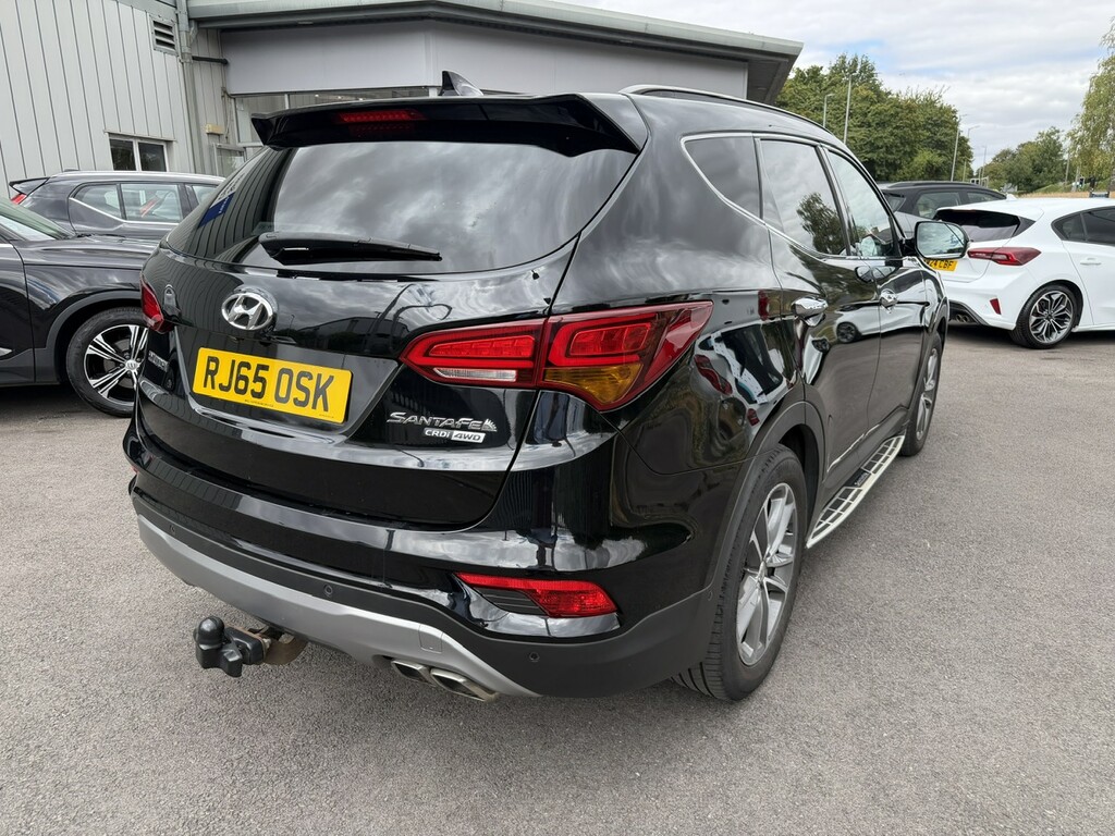 Hyundai Santa Fe 2.2 Crdi Blue Drive Premium Se 7 Seats Black #6