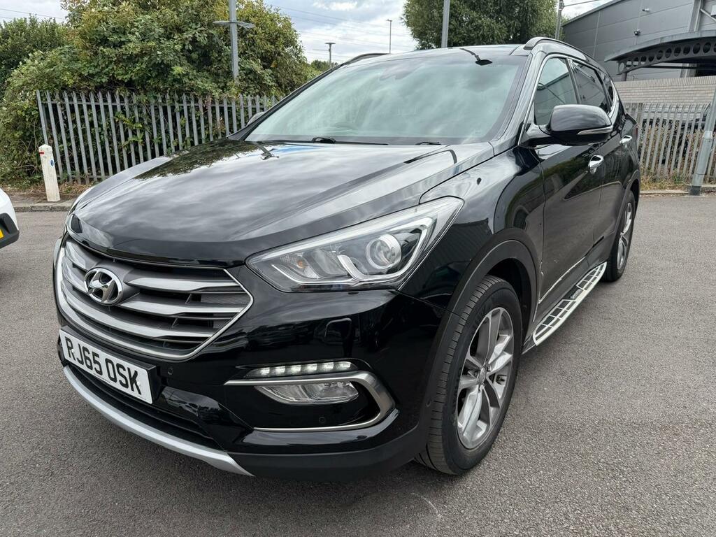 Hyundai Santa Fe 2.2 Crdi Blue Drive Premium Se 7 Seats Black #5