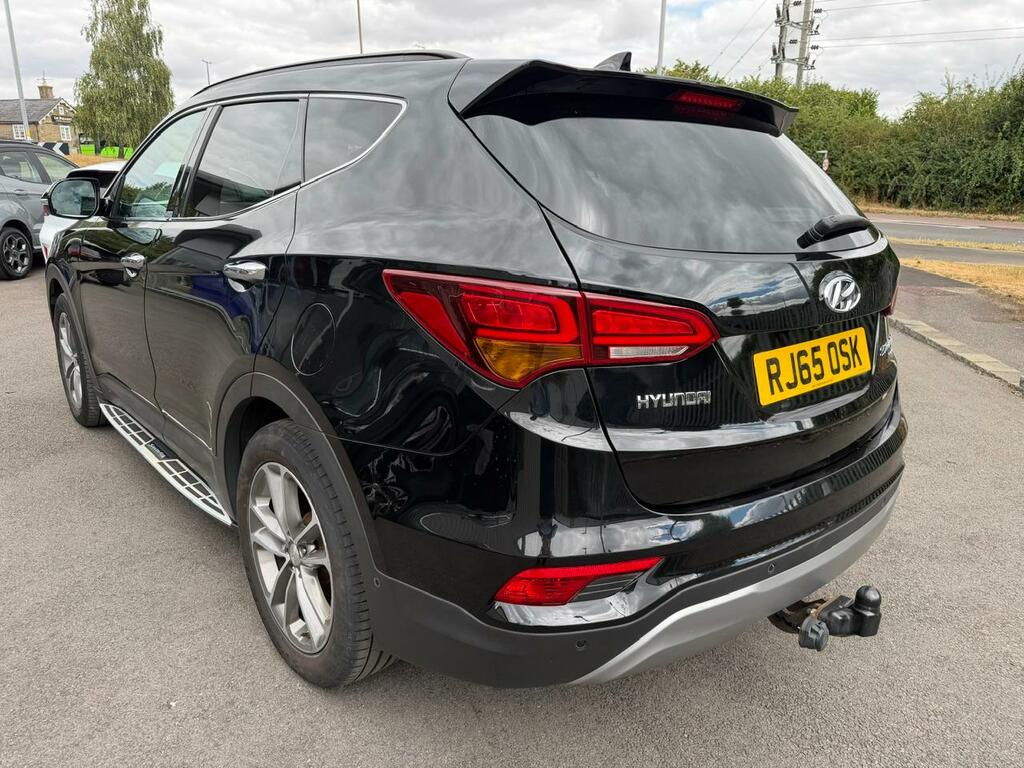 Hyundai Santa Fe 2.2 Crdi Blue Drive Premium Se 7 Seats Black #3