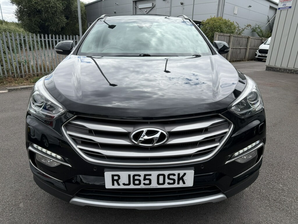 Hyundai Santa Fe 2.2 Crdi Blue Drive Premium Se 7 Seats Black #4