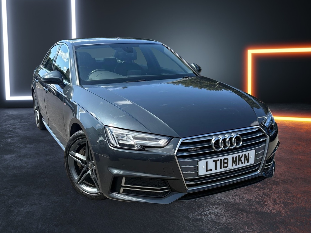 Audi A4 2.0T Fsi 252 Quattro S Line S Tronic Ltralc Grey