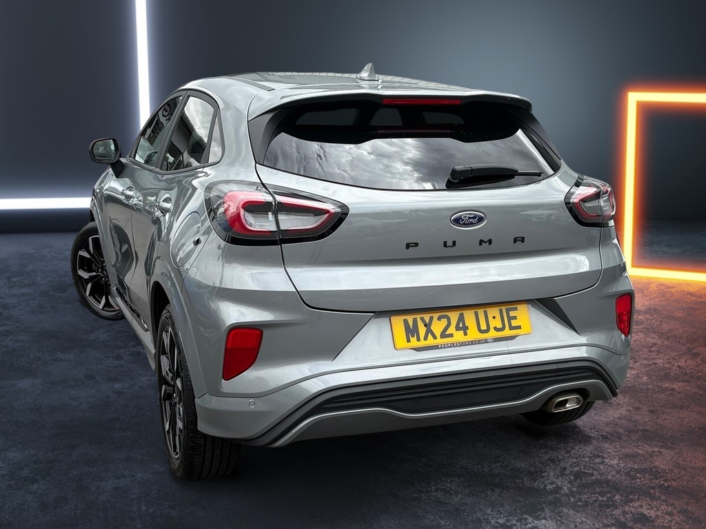 Ford Puma 1.0 Ecoboost Hybrid Mhev St-line X Dct Silver #2