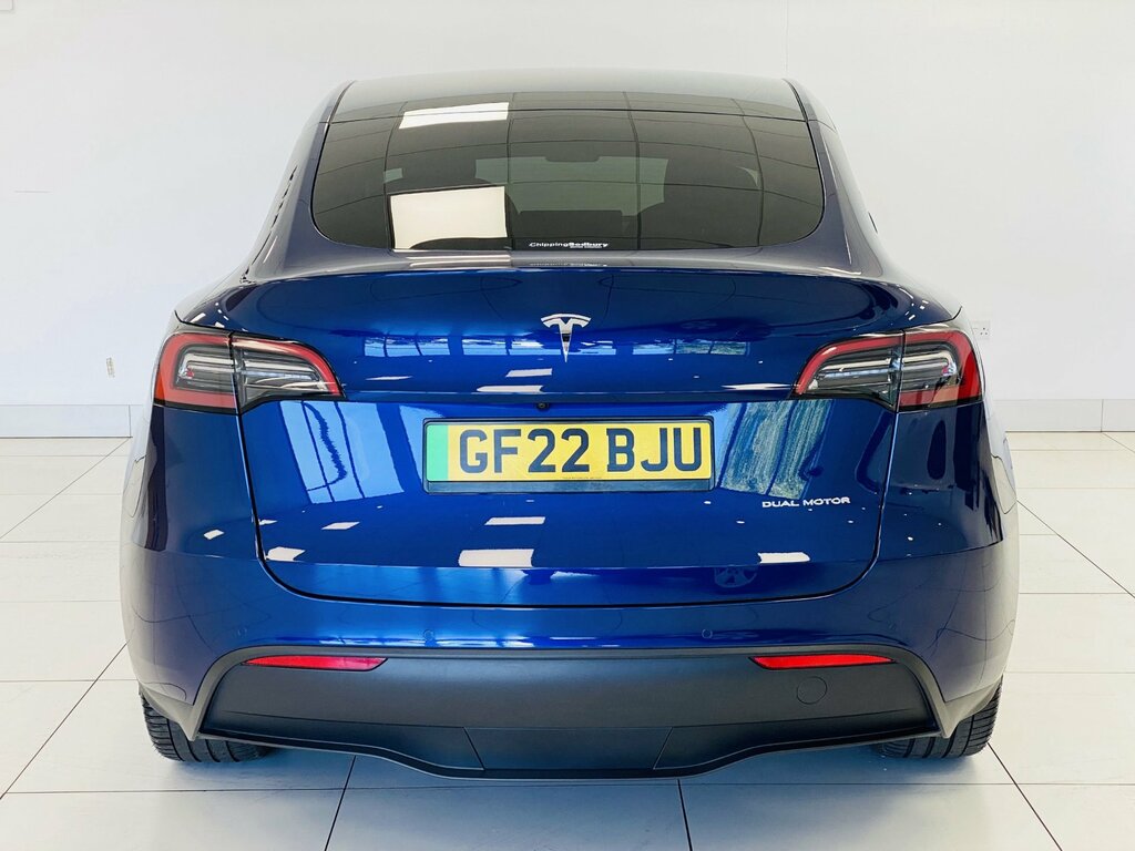 Tesla Model Y Dual Motor Long Range Suv 4Wde GF22BJU Blue #4