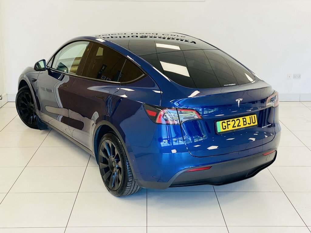 Tesla Model Y Dual Motor Long Range Suv 4Wde GF22BJU Blue #5