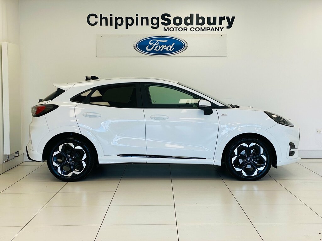 Ford Puma Ecoboost Mhev St-line X Suv Hybrid Manu White #3