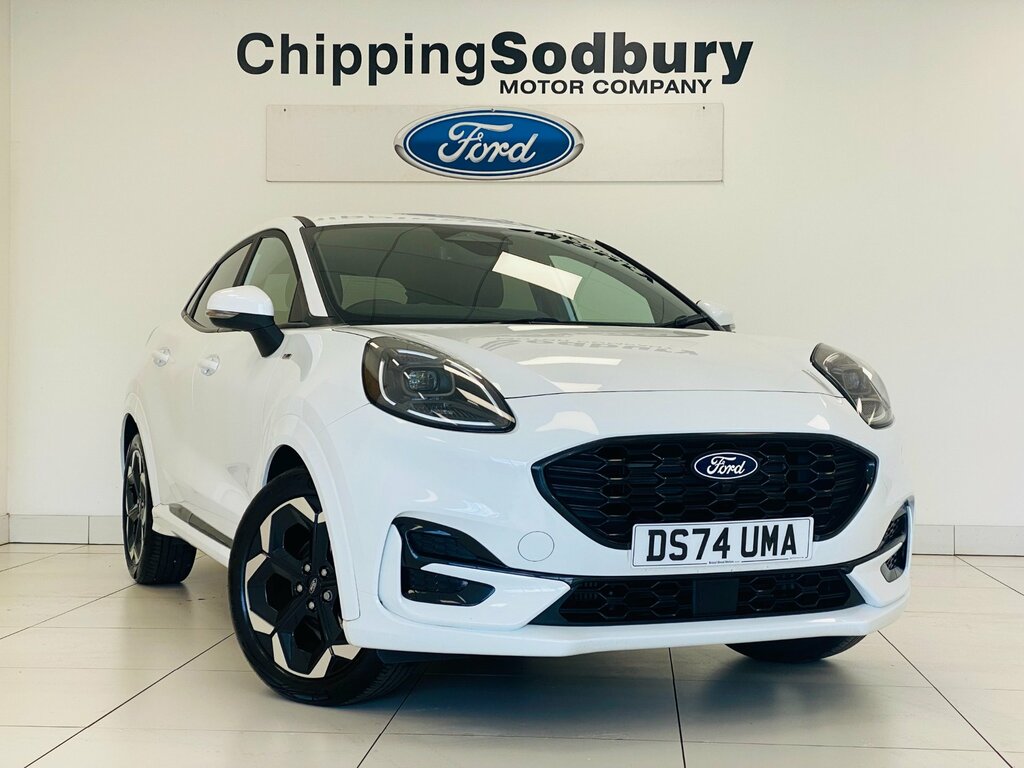 Ford Puma Ecoboost Mhev St-line X Suv Hybrid Manu White