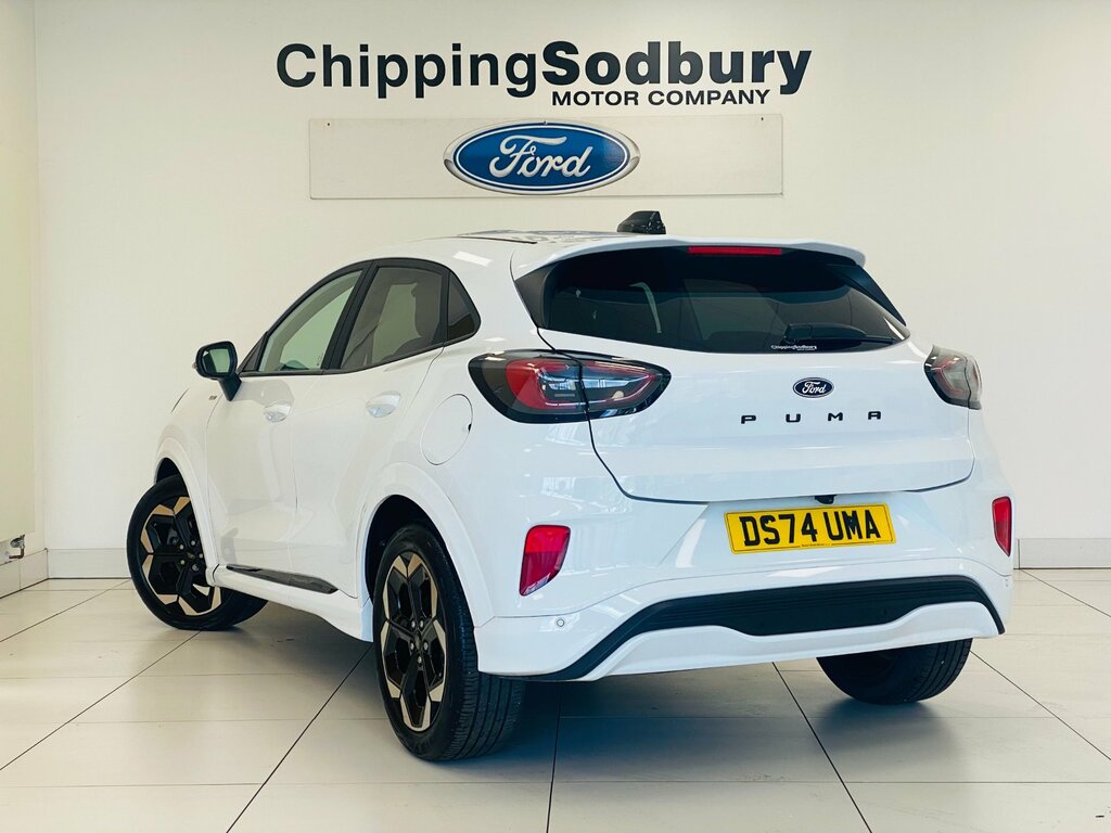 Ford Puma Ecoboost Mhev St-line X Suv Hybrid Manu White #2