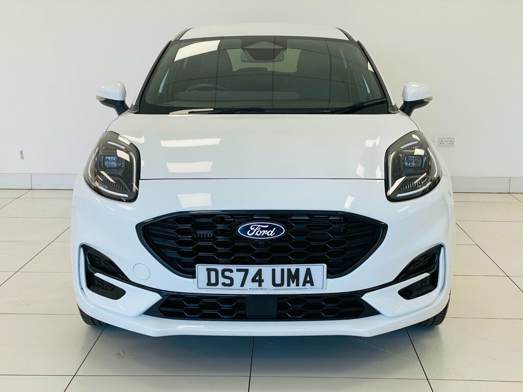 Ford Puma Ecoboost Mhev St-line X Suv Hybrid Manu White #4
