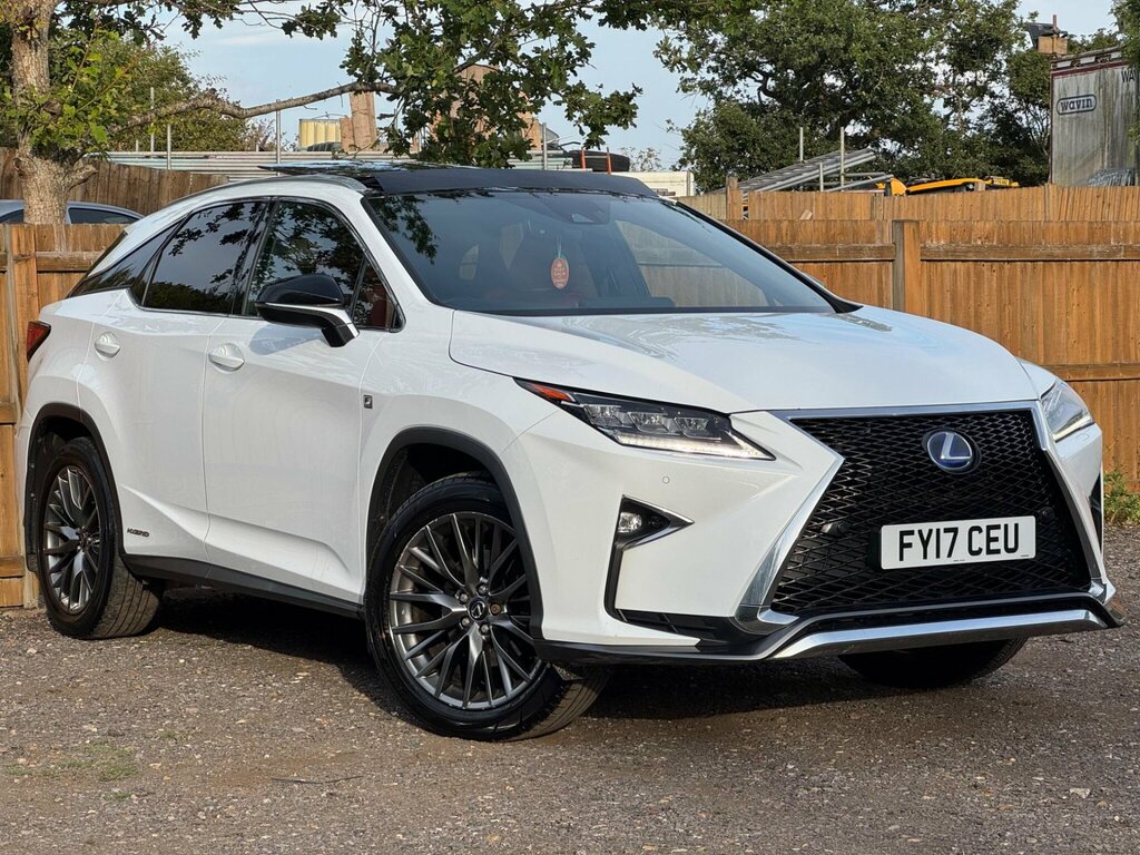 Lexus RX 3.5 450H V6 F Sport Suv Hybrid Cvt 4Wd FY17CEU White #5