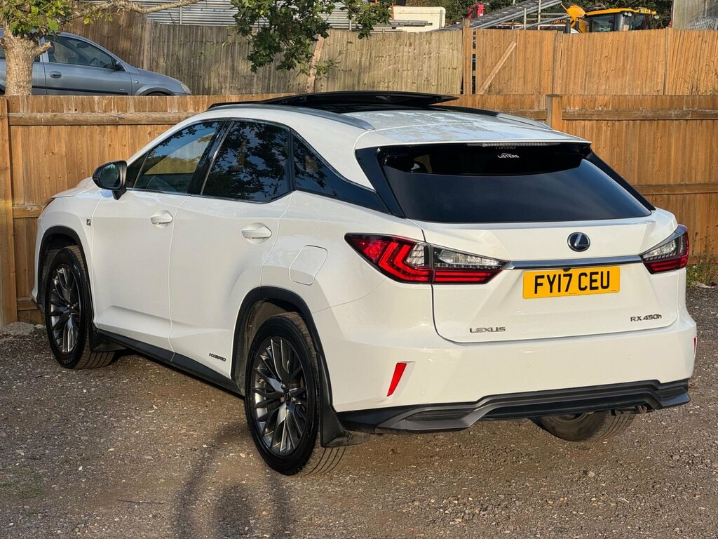 Lexus RX 3.5 450H V6 F Sport Suv Hybrid Cvt 4Wd FY17CEU White #4
