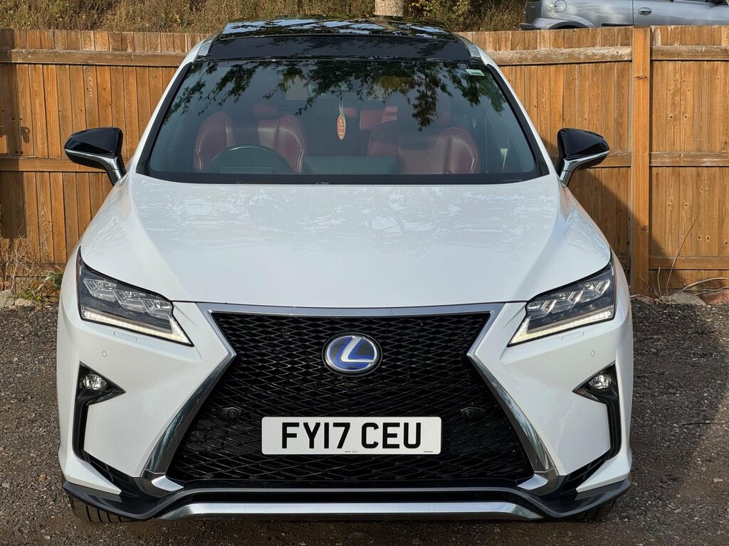Lexus RX 3.5 450H V6 F Sport Suv Hybrid Cvt 4Wd FY17CEU White #2