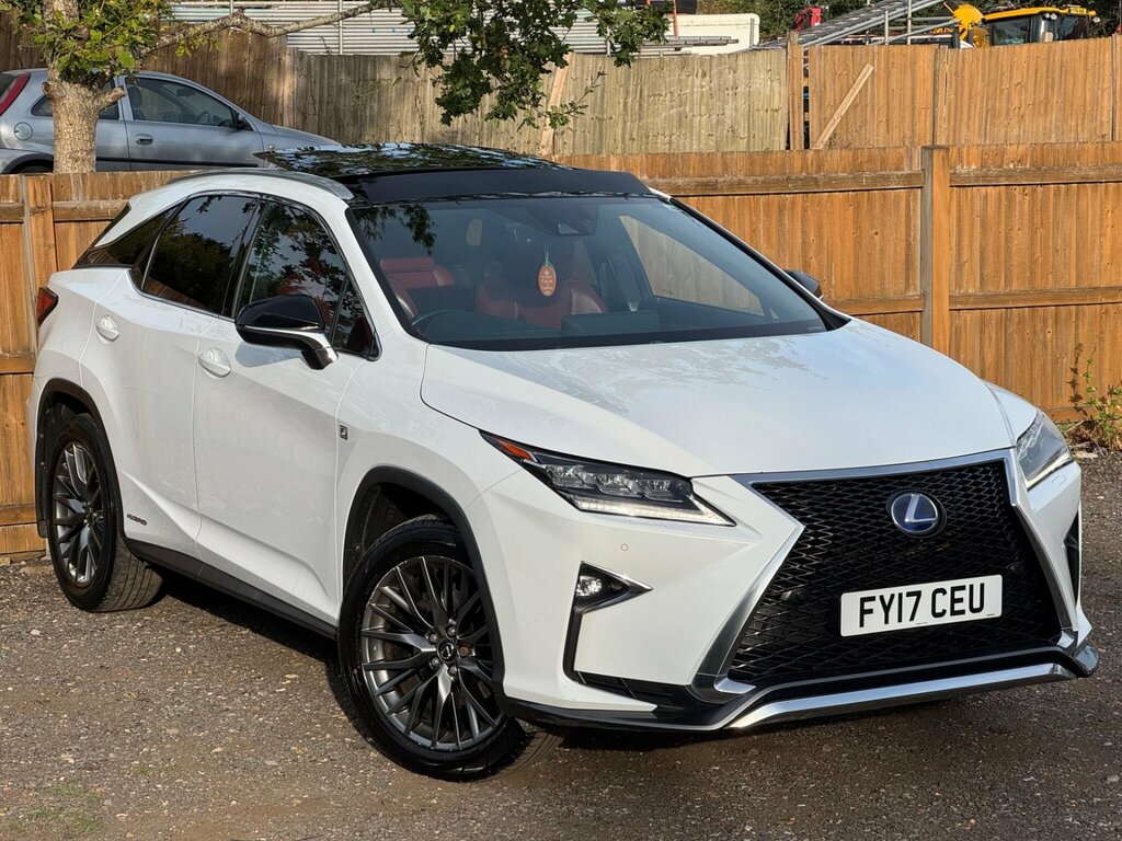 Lexus RX 3.5 450H V6 F Sport Suv Hybrid Cvt 4Wd FY17CEU White