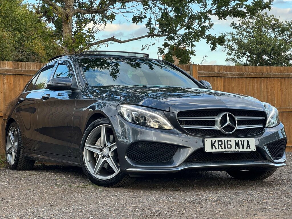 Mercedes-Benz C Class 2016 2.1 C250d Amg Line Premium Plus Estate Blue #1