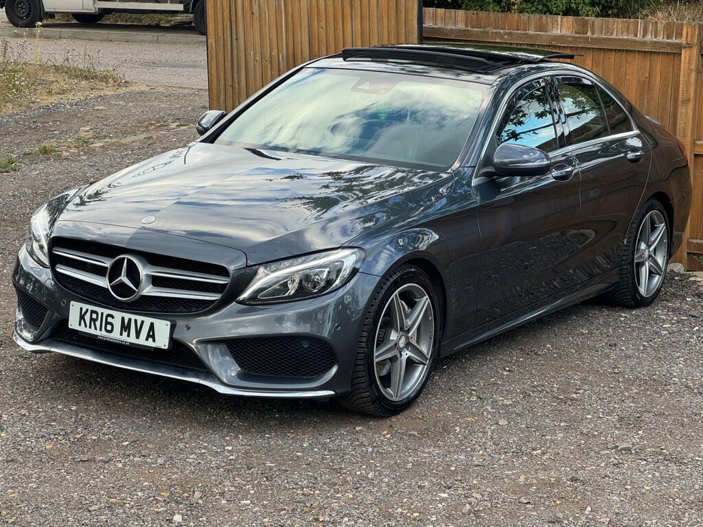 Mercedes-Benz C Class 2016 2.1 C250d Amg Line Premium Plus Estate Blue #4
