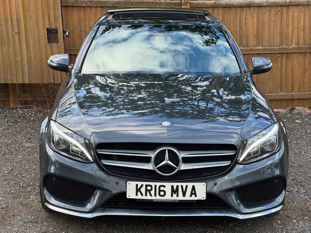 Mercedes-Benz C Class 2016 2.1 C250d Amg Line Premium Plus Estate Blue #2