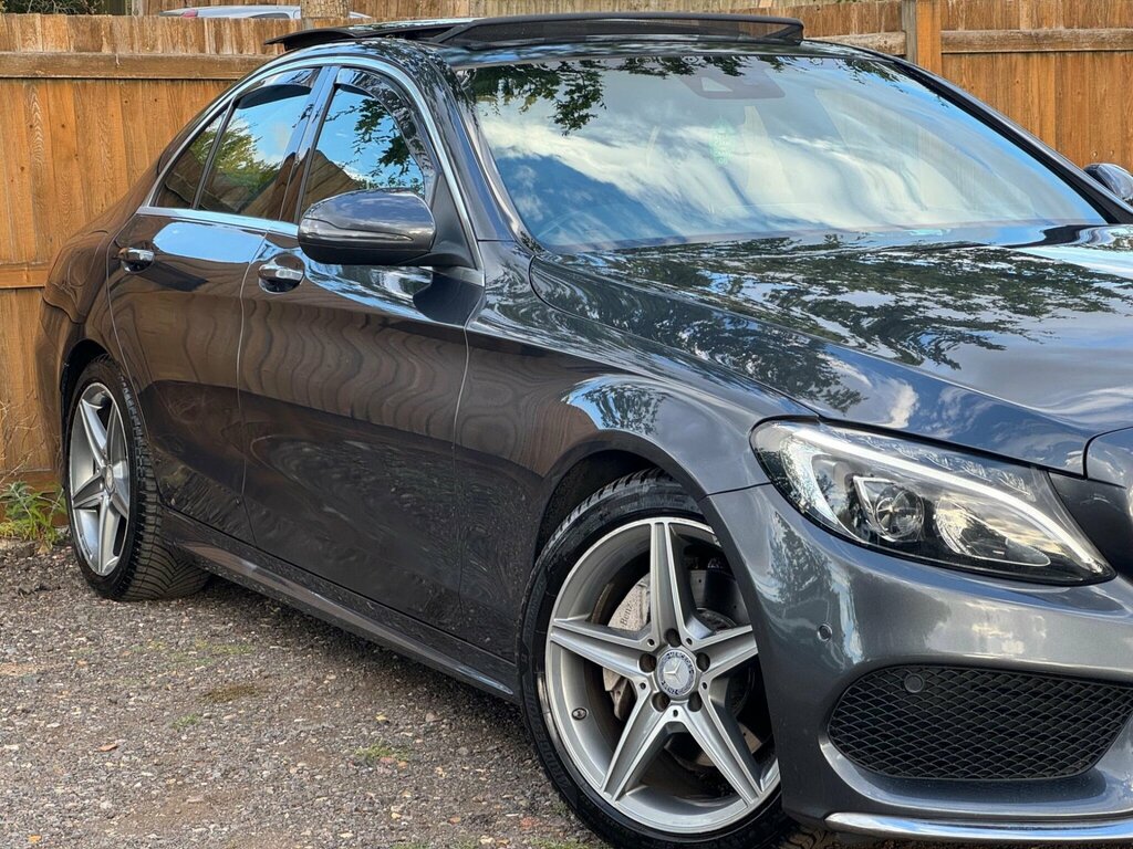 Mercedes-Benz C Class 2016 2.1 C250d Amg Line Premium Plus Estate Blue #8
